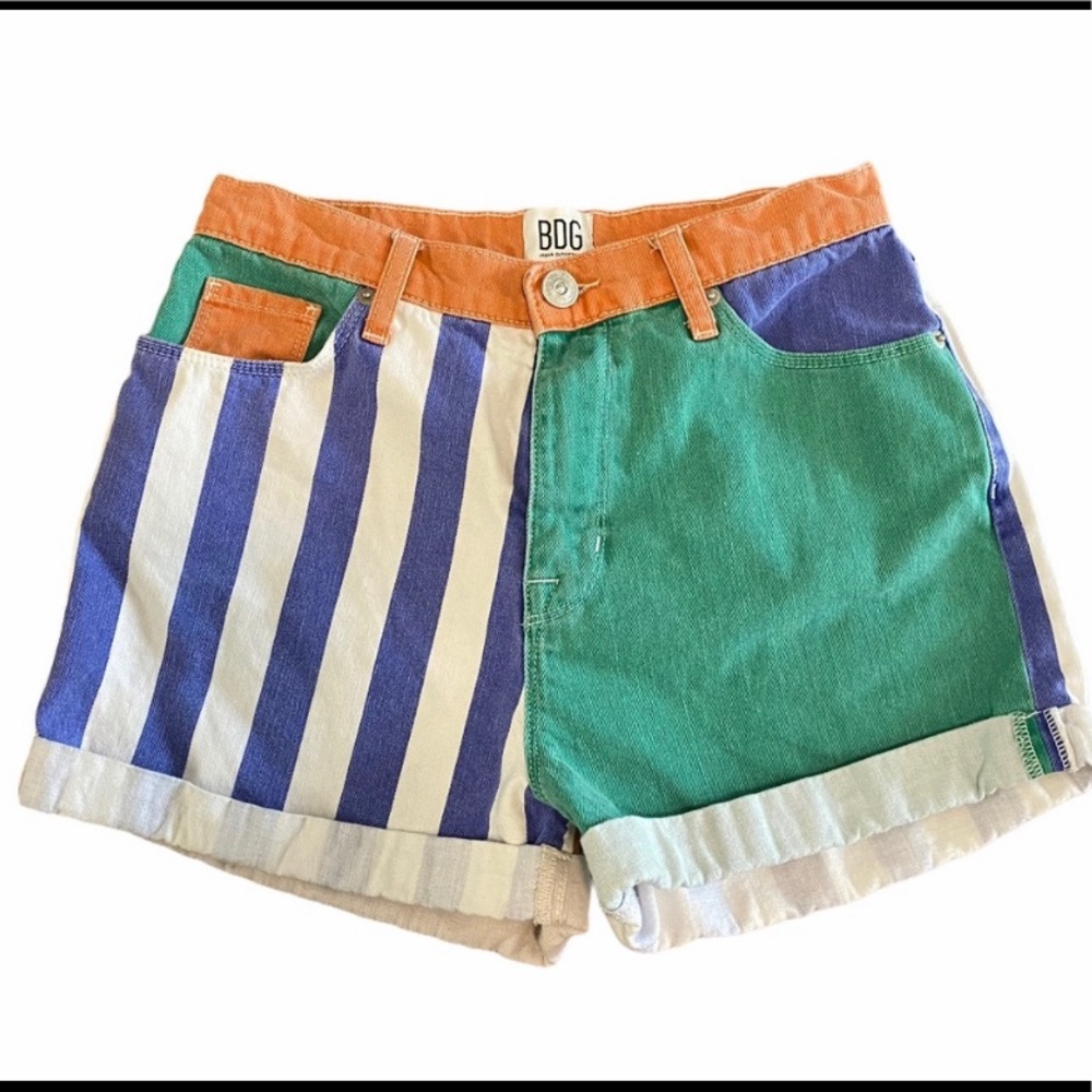 urban outfitters bdg high rise mom shorts 27